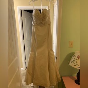 Private Label Latte Wedding Gown